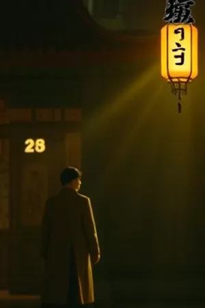 古装长剧槐序长歌封面，庭院槐树下执卷而立的身影